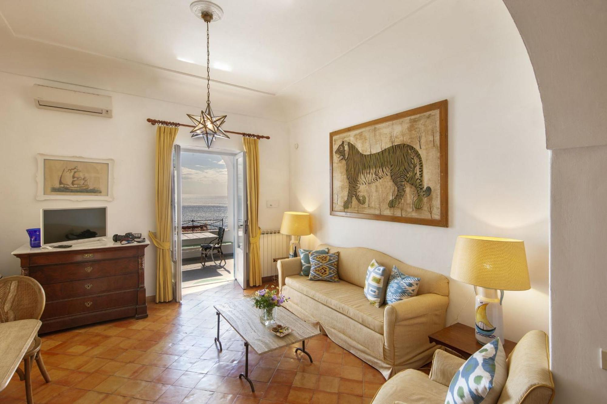 Torre Sponda - Casa Angelica, Private Beach Positano Kültér fotó