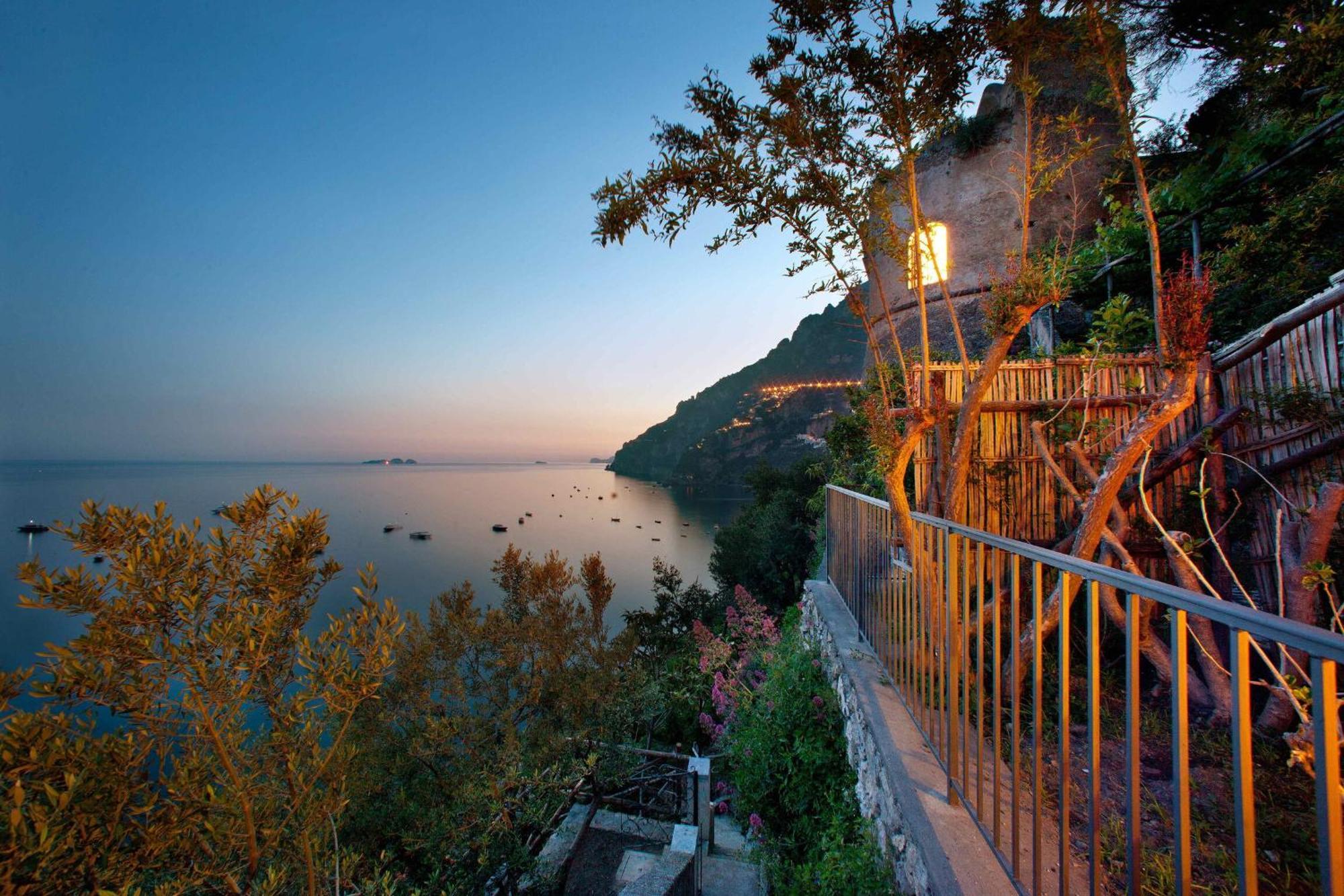 Torre Sponda - Casa Angelica, Private Beach Positano Kültér fotó