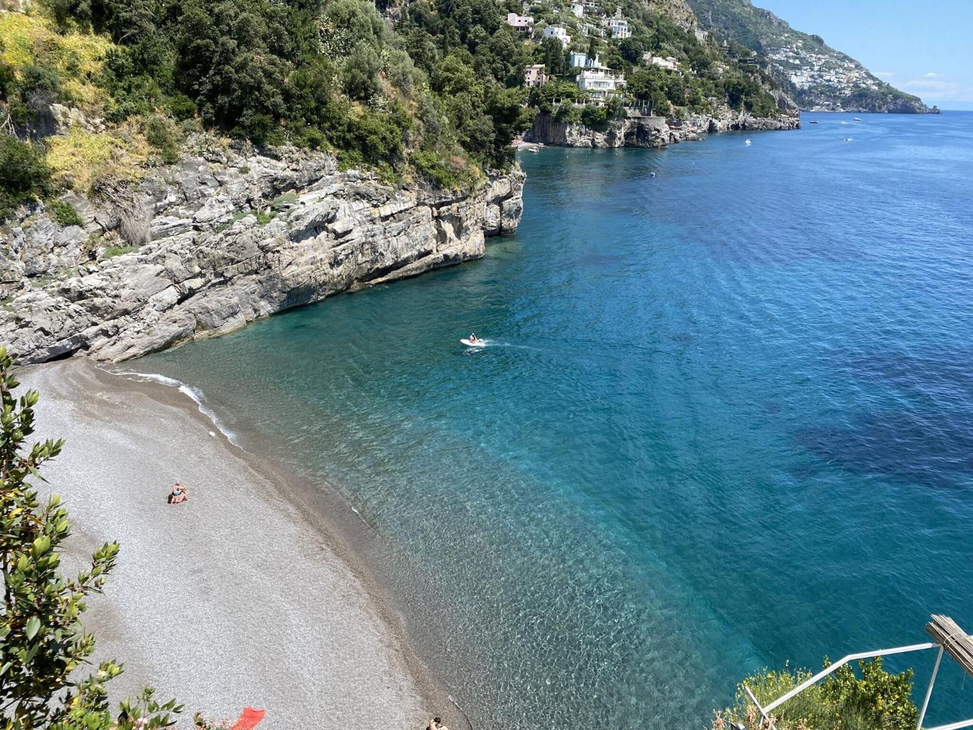 Torre Sponda - Casa Angelica, Private Beach Positano Kültér fotó